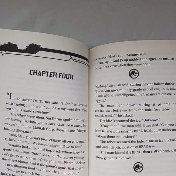 "Jurassic World Camp Cretaceous": Volume Four - The Deluxe Junior Novelization - Picture 9 of 16